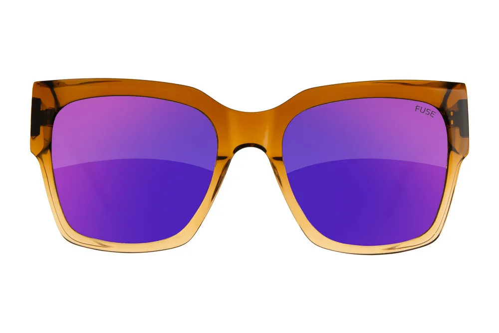 Fuse Amelia Sunglasses | Brown Fade