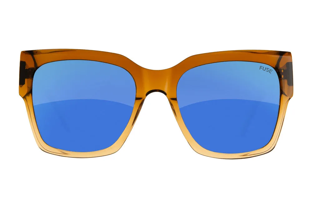 Fuse Amelia Sunglasses | Brown Fade