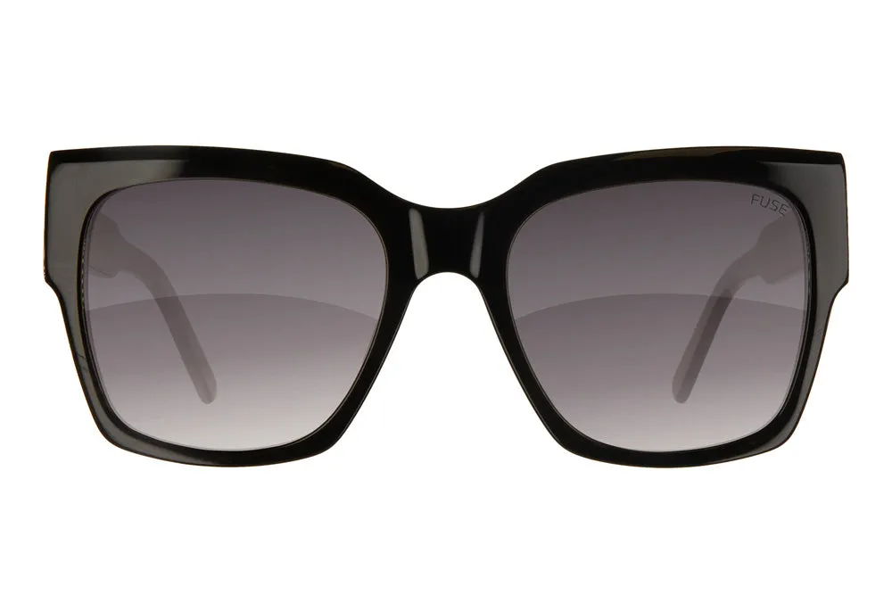 Fuse Amelia Sunglasses | Gloss Black