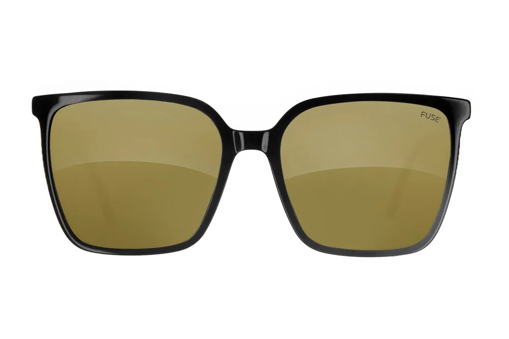 Fuse Melody Sunglasses | Gloss Black