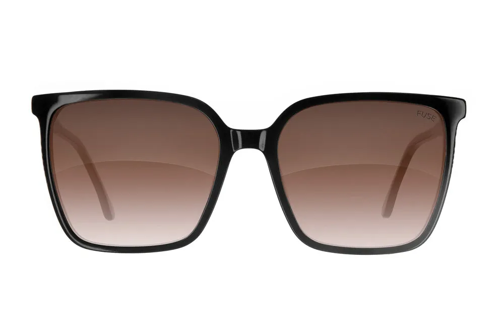Fuse Melody Sunglasses | Gloss Black