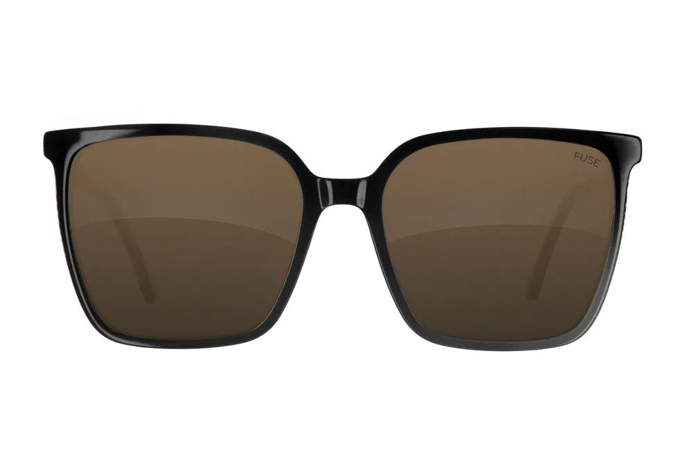 Fuse Melody Sunglasses | Gloss Black