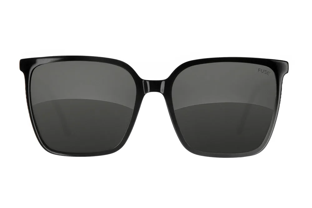 Fuse Melody Sunglasses | Gloss Black