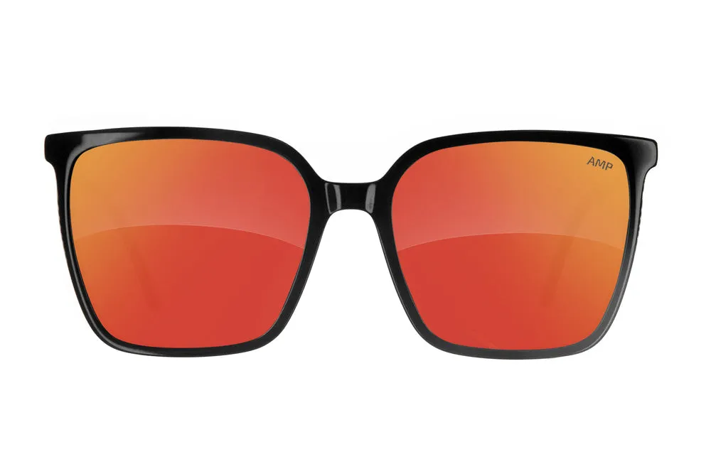 Fuse Melody Sunglasses | Gloss Black
