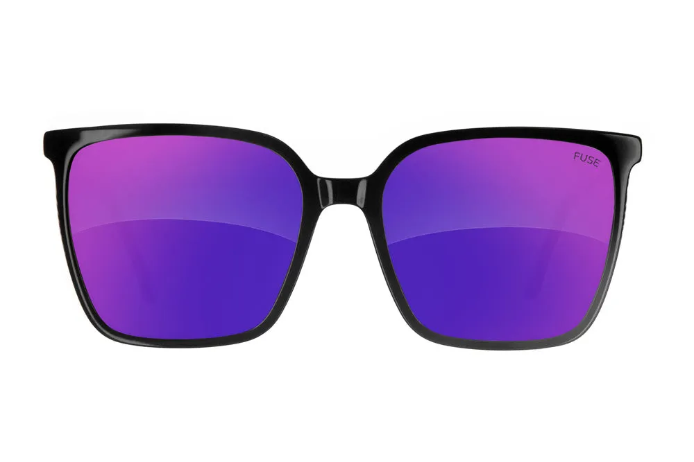 Fuse Melody Sunglasses | Gloss Black