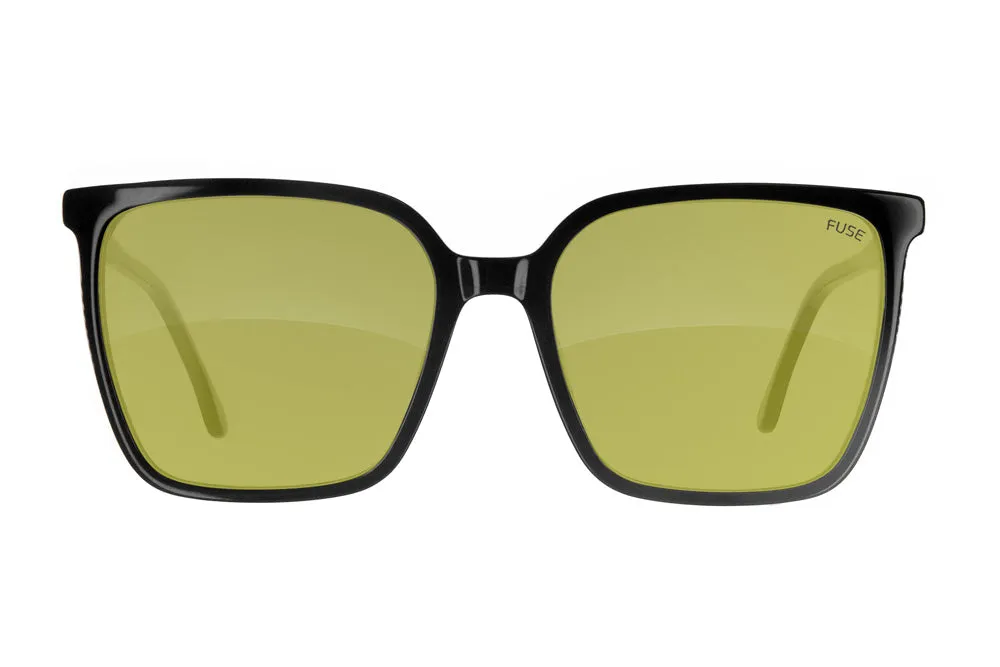Fuse Melody Sunglasses | Gloss Black