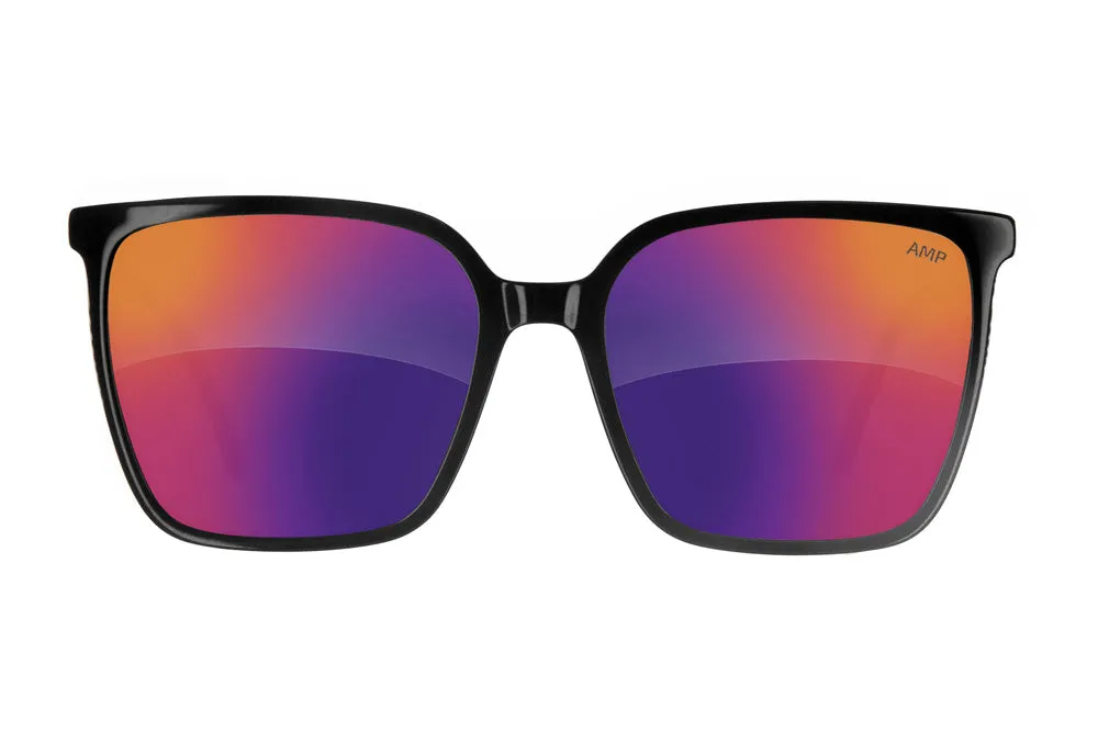 Fuse Melody Sunglasses | Gloss Black