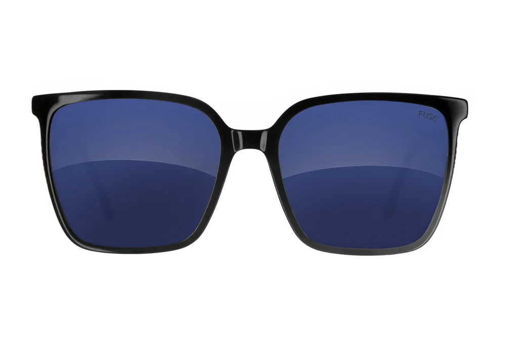 Fuse Melody Sunglasses | Gloss Black