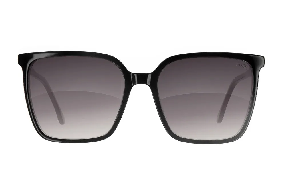 Fuse Melody Sunglasses | Gloss Black