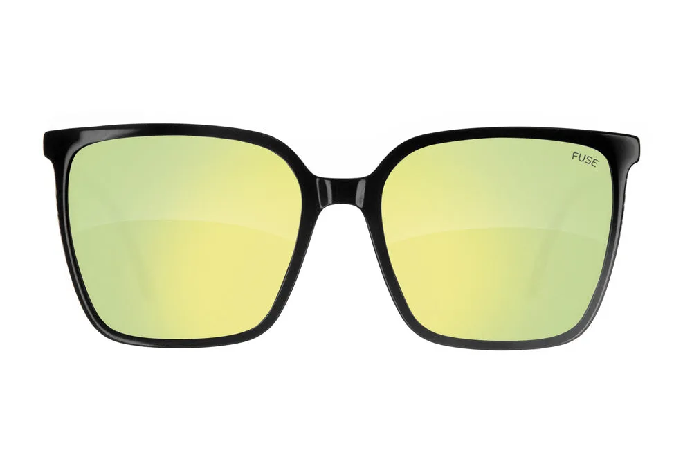Fuse Melody Sunglasses | Gloss Black