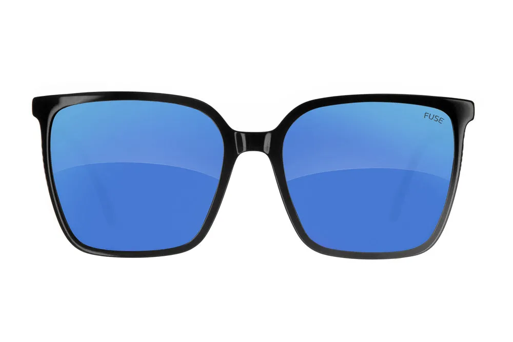 Fuse Melody Sunglasses | Gloss Black