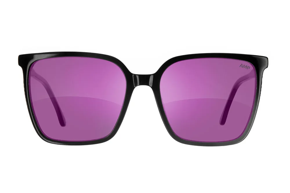 Fuse Melody Sunglasses | Gloss Black