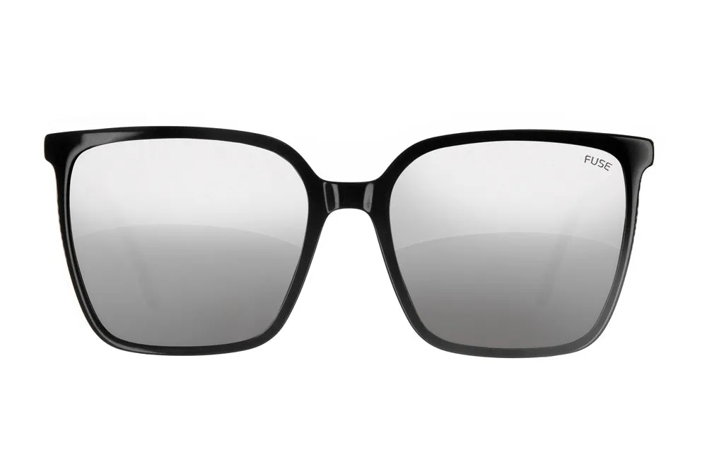 Fuse Melody Sunglasses | Gloss Black