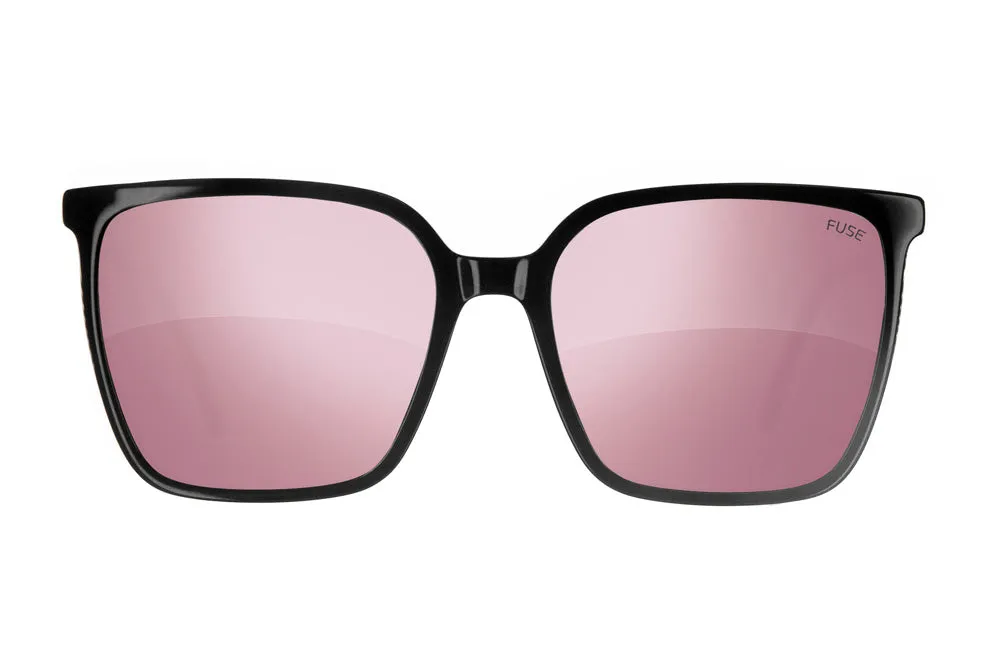 Fuse Melody Sunglasses | Gloss Black