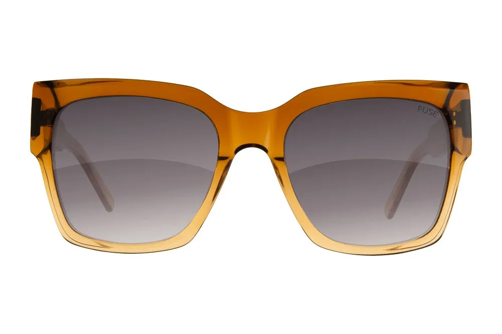 Fuse Prescription Amelia Sunglasses | Brown Fade