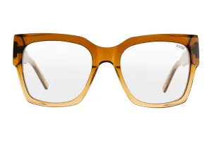 Fuse Prescription Amelia Sunglasses | Brown Fade