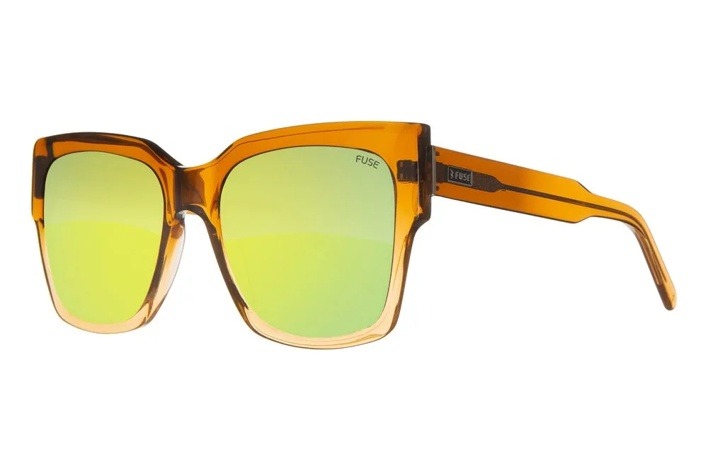 Fuse Prescription Amelia Sunglasses | Brown Fade
