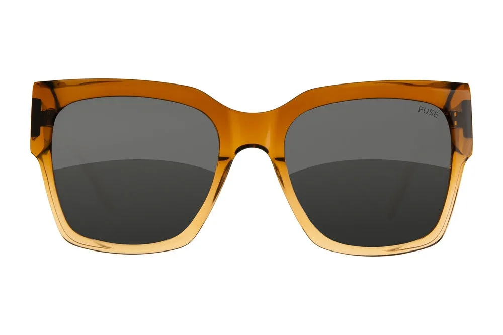 Fuse Prescription Amelia Sunglasses | Brown Fade