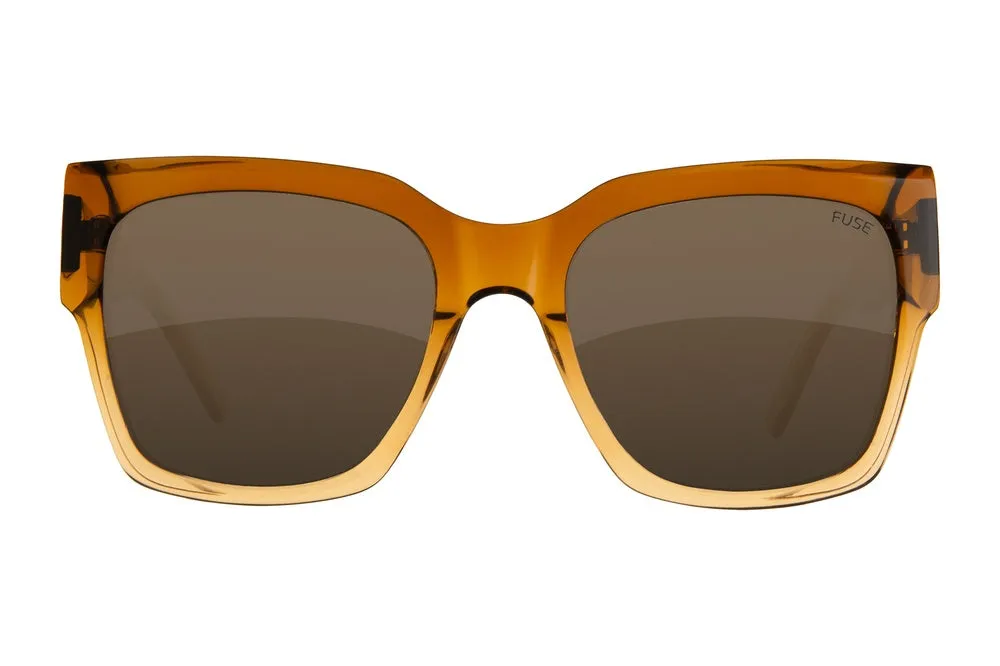Fuse Prescription Amelia Sunglasses | Brown Fade
