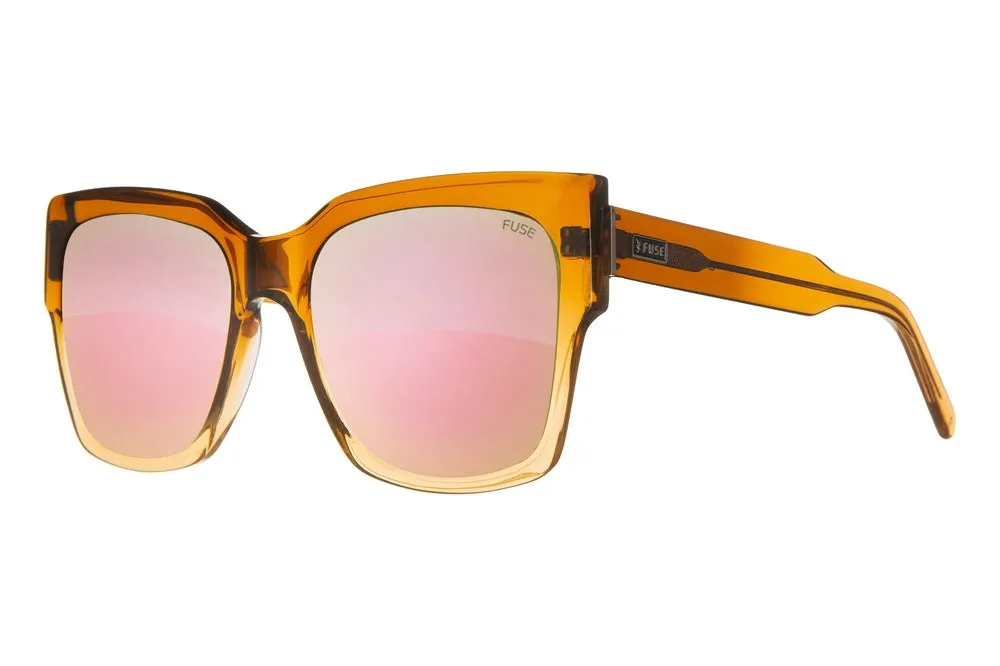 Fuse Prescription Amelia Sunglasses | Brown Fade
