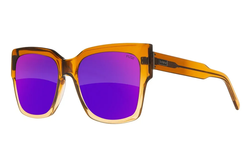 Fuse Prescription Amelia Sunglasses | Brown Fade