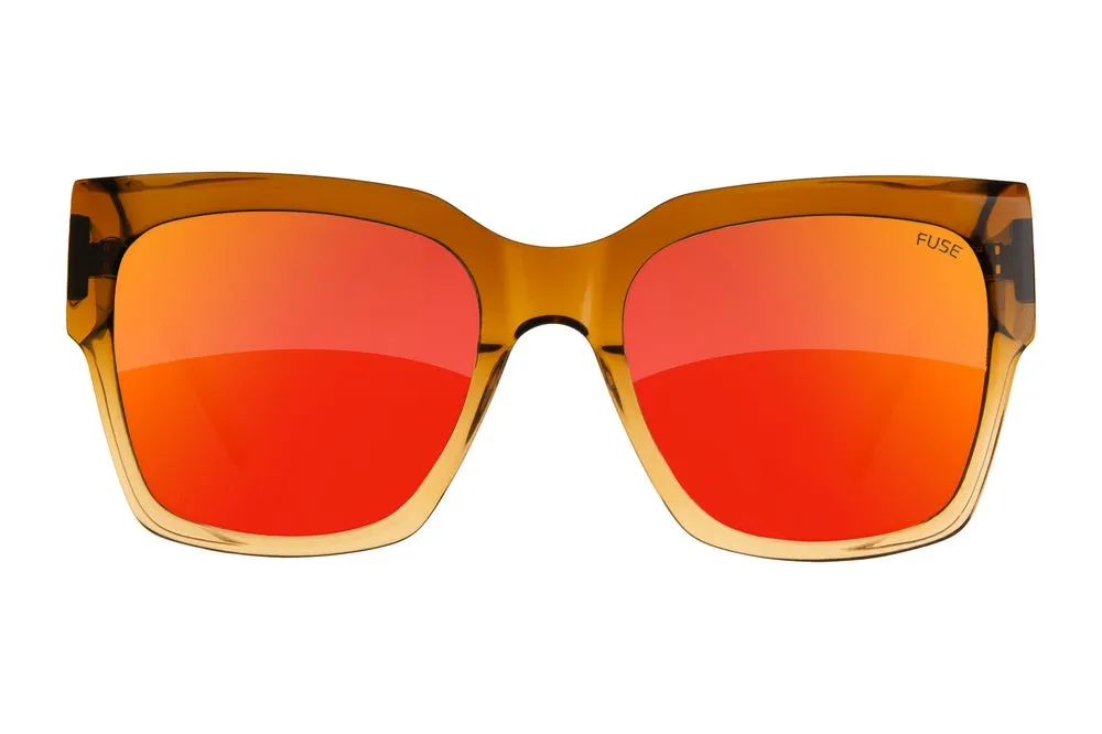 Fuse Prescription Amelia Sunglasses | Brown Fade
