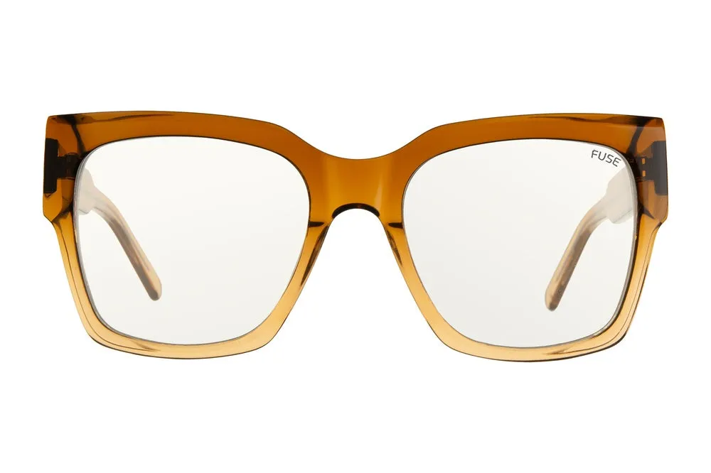 Fuse Prescription Amelia Sunglasses | Brown Fade