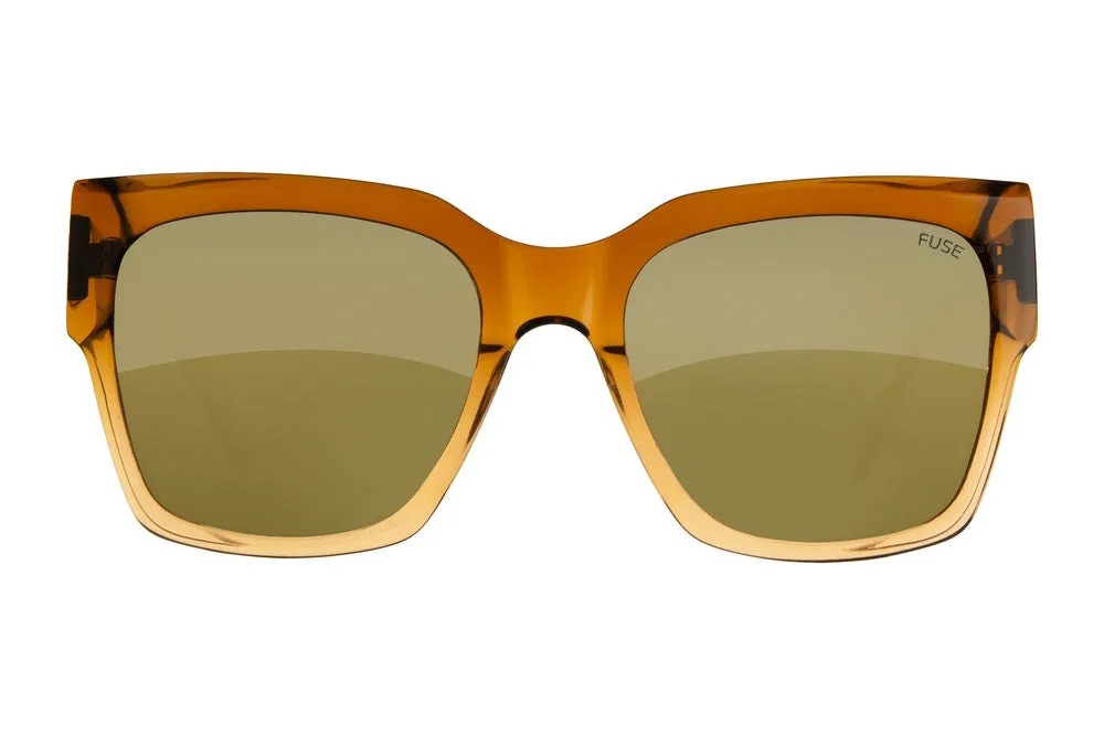 Fuse Prescription Amelia Sunglasses | Brown Fade