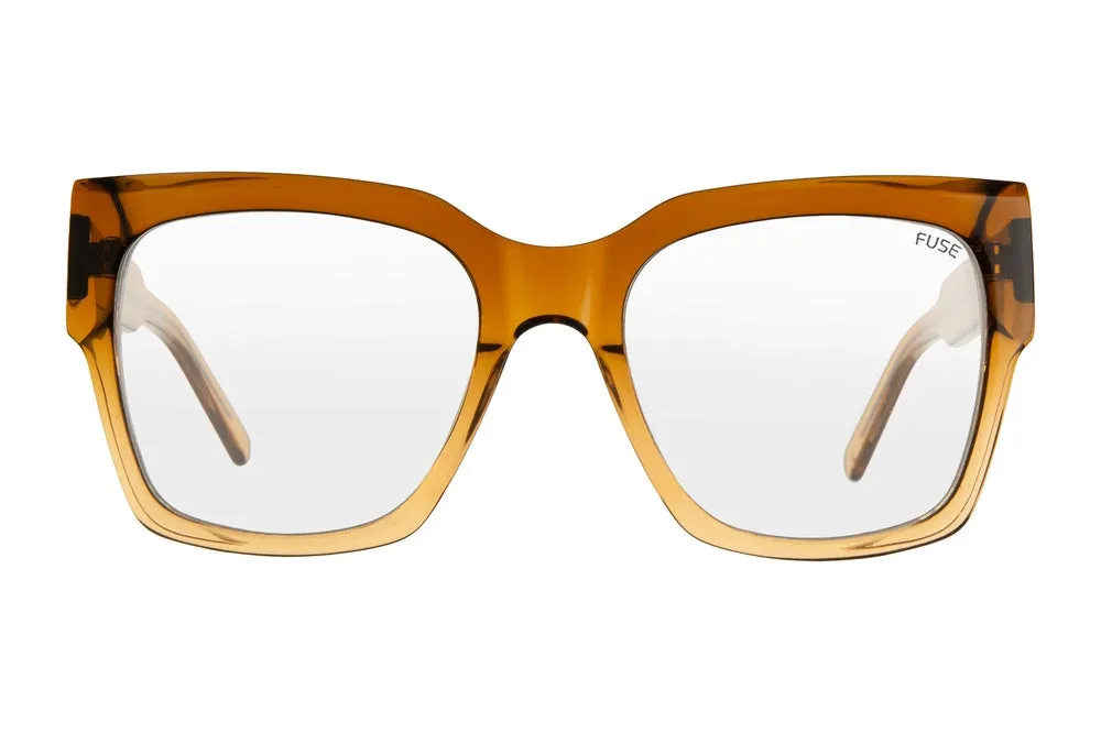 Fuse Prescription Amelia Sunglasses | Brown Fade