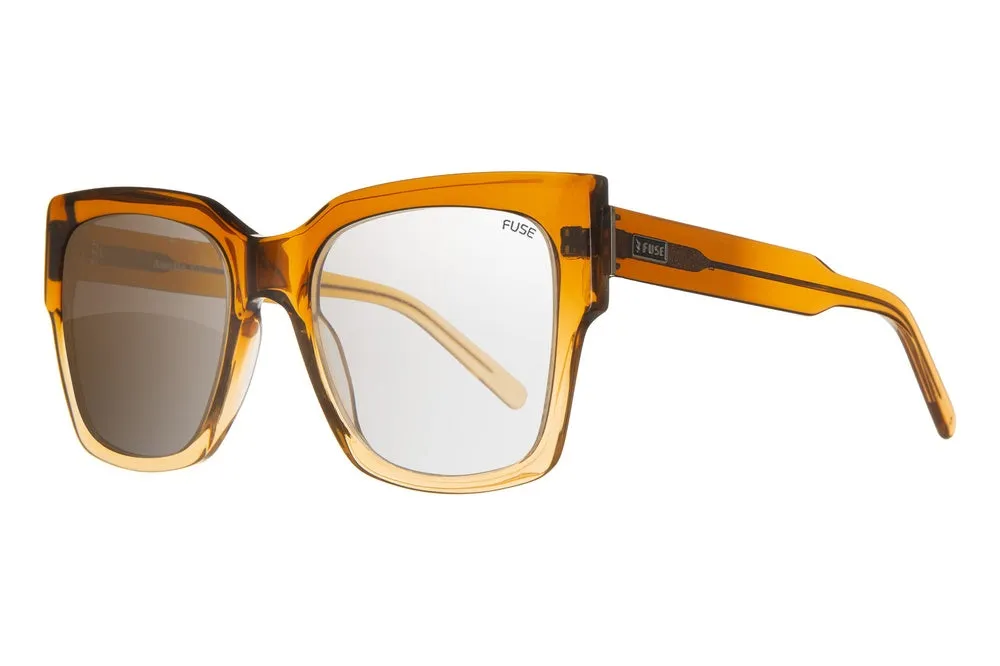 Fuse Prescription Amelia Sunglasses | Brown Fade