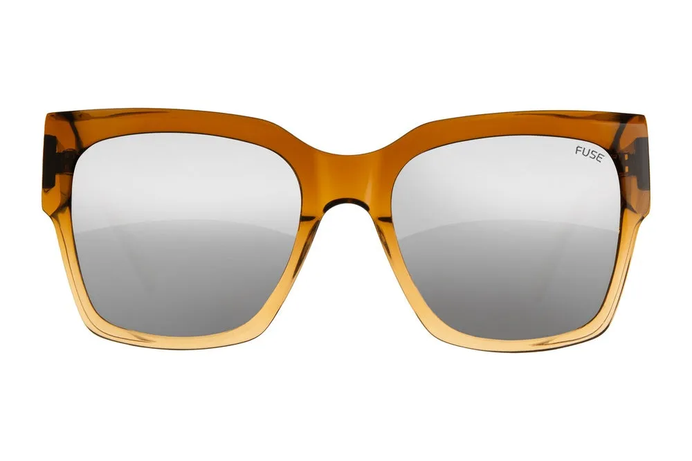 Fuse Prescription Amelia Sunglasses | Brown Fade