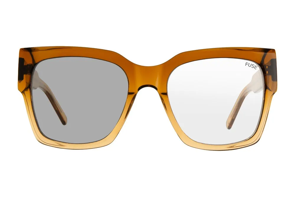 Fuse Prescription Amelia Sunglasses | Brown Fade