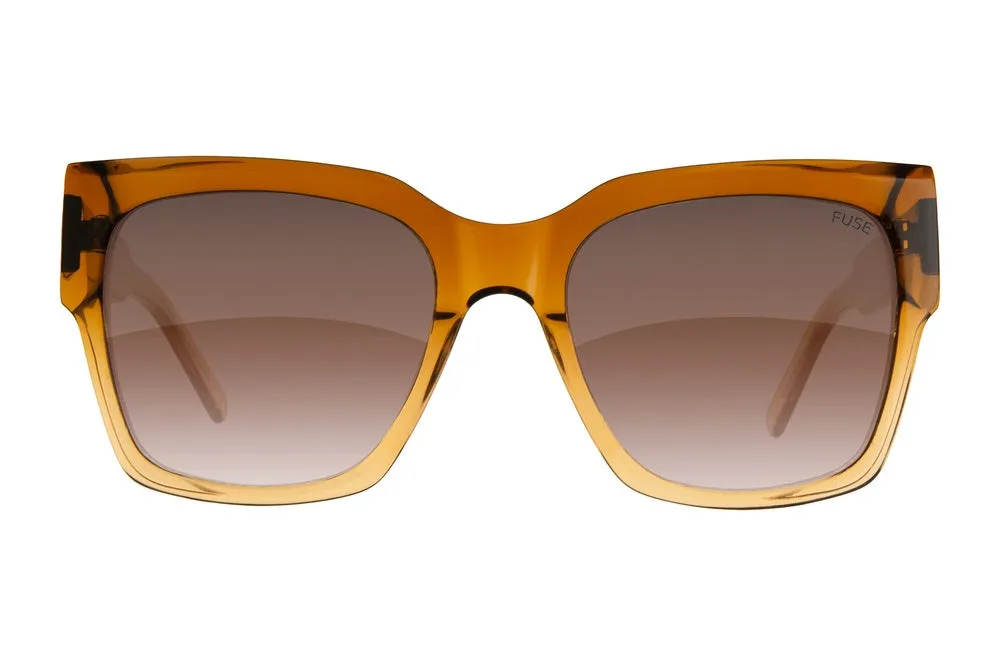 Fuse Prescription Amelia Sunglasses | Brown Fade