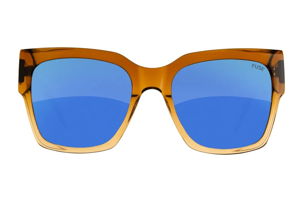 Fuse Prescription Amelia Sunglasses | Brown Fade