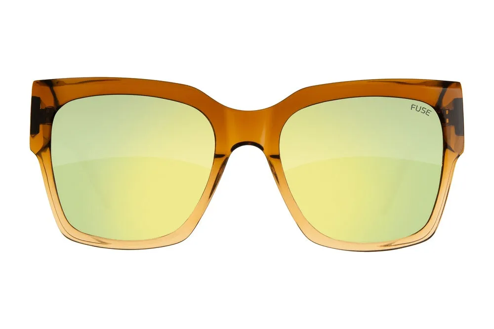 Fuse Prescription Amelia Sunglasses | Brown Fade