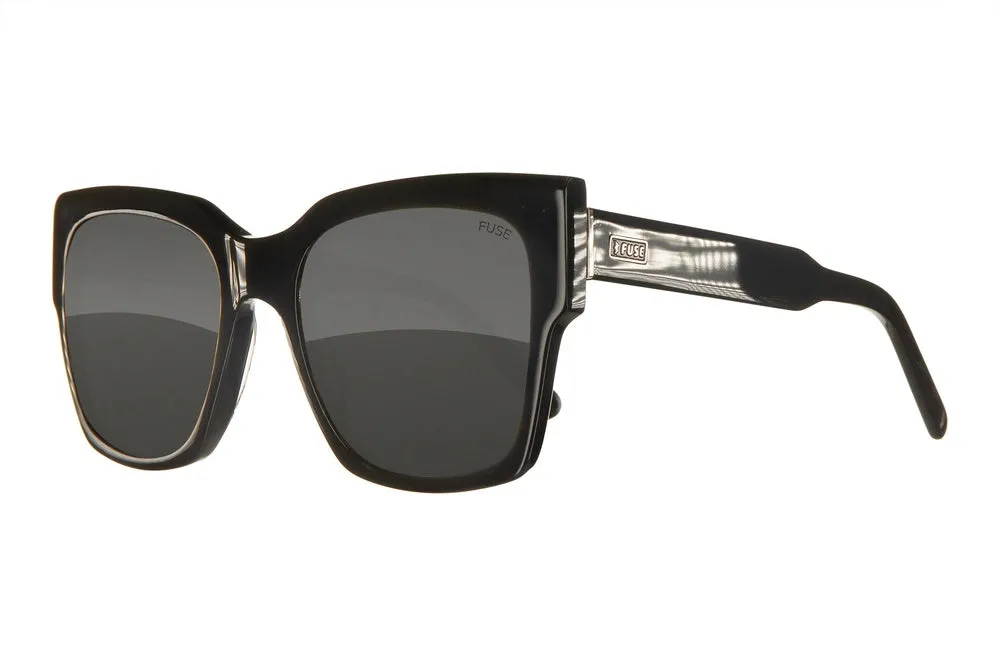 Fuse Prescription Amelia Sunglasses | Gloss Black