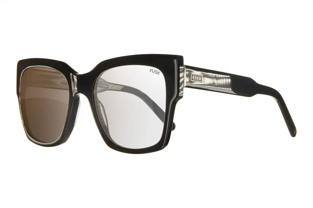 Fuse Prescription Amelia Sunglasses | Gloss Black