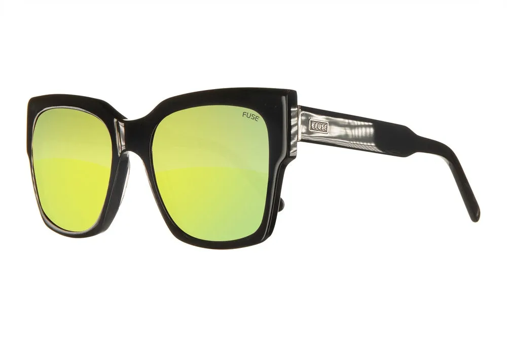 Fuse Prescription Amelia Sunglasses | Gloss Black
