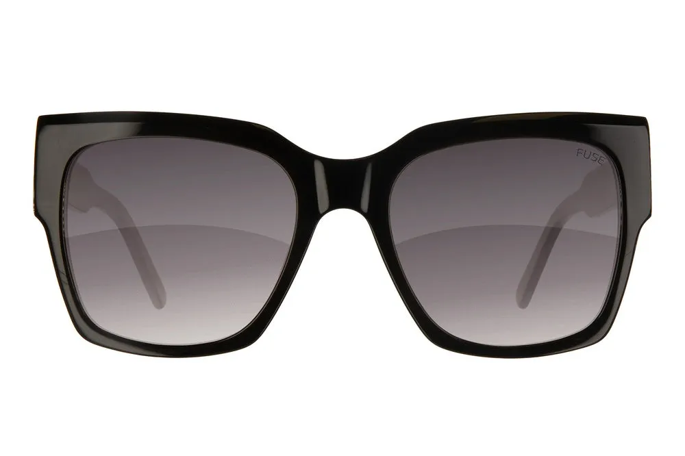 Fuse Prescription Amelia Sunglasses | Gloss Black