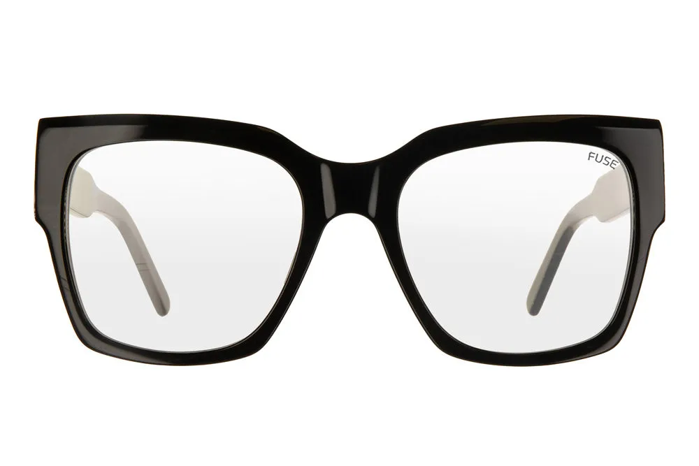 Fuse Prescription Amelia Sunglasses | Gloss Black