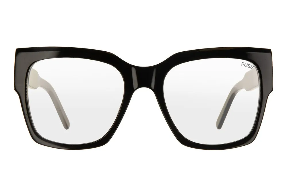 Fuse Prescription Amelia Sunglasses | Gloss Black