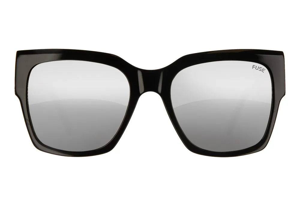 Fuse Prescription Amelia Sunglasses | Gloss Black