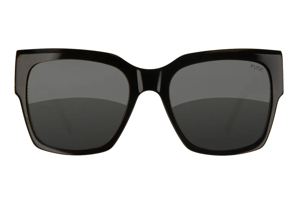 Fuse Prescription Amelia Sunglasses | Gloss Black