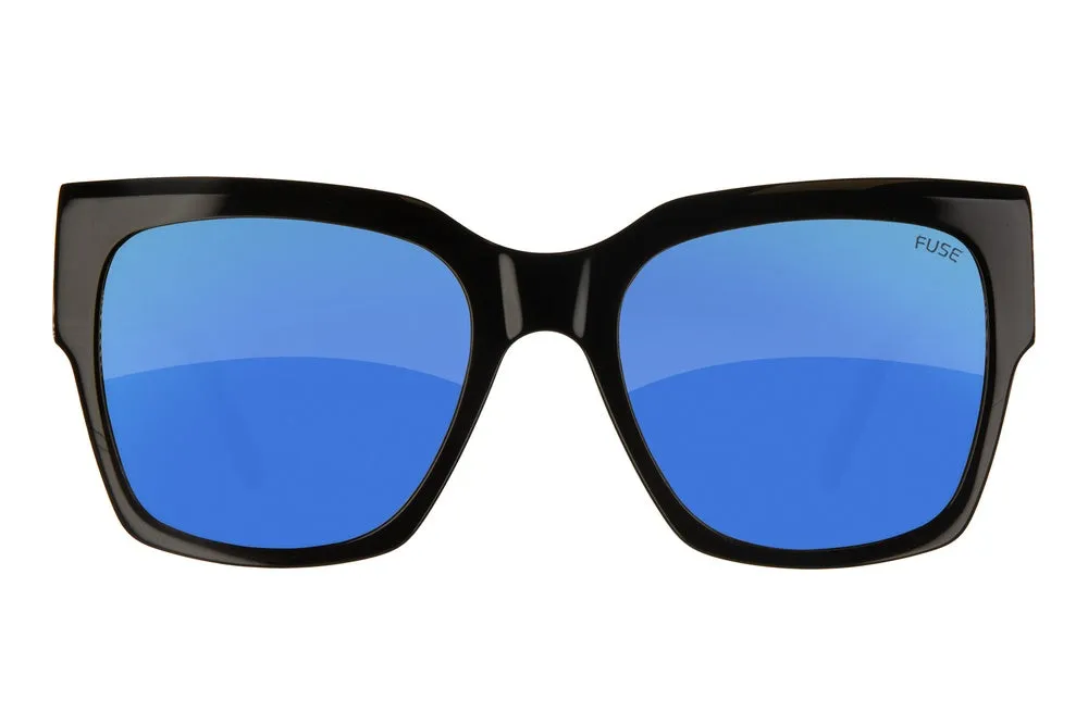 Fuse Prescription Amelia Sunglasses | Gloss Black