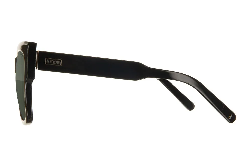 Fuse Prescription Amelia Sunglasses | Gloss Black