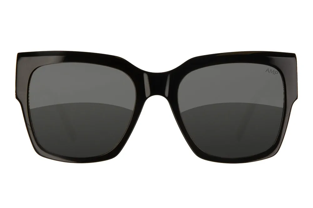 Fuse Prescription Amelia Sunglasses | Gloss Black