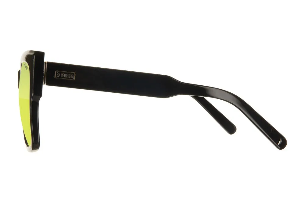 Fuse Prescription Amelia Sunglasses | Gloss Black