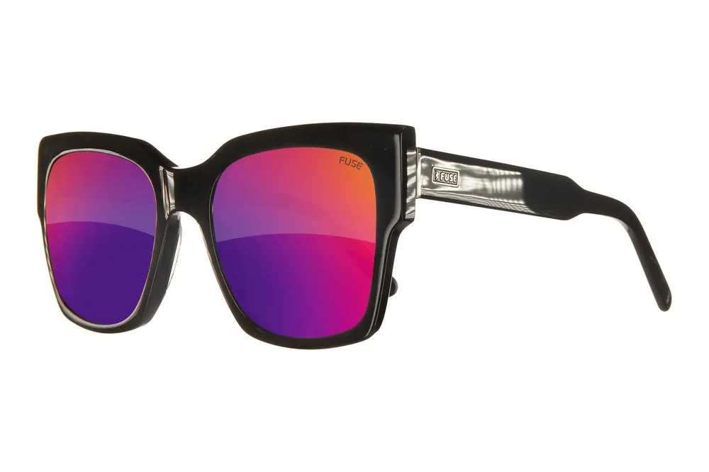 Fuse Prescription Amelia Sunglasses | Gloss Black