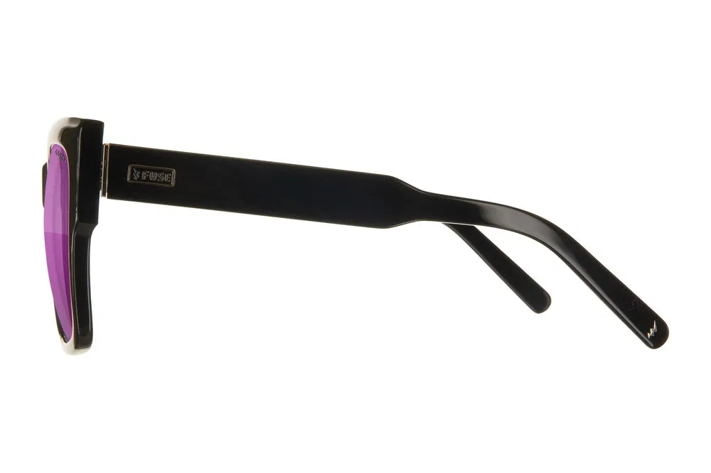 Fuse Prescription Amelia Sunglasses | Gloss Black