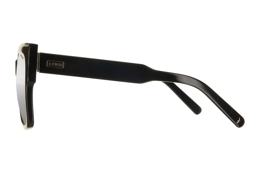 Fuse Prescription Amelia Sunglasses | Gloss Black